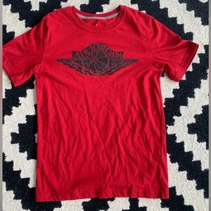 Red Air Jordan Tee